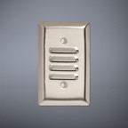 Legrand Pass & Seymour SS771 Stainless Steel Type 302/304 Wall Plate, 1 Gang, One Vertical Louvered Opening, Stainless (1 Count)