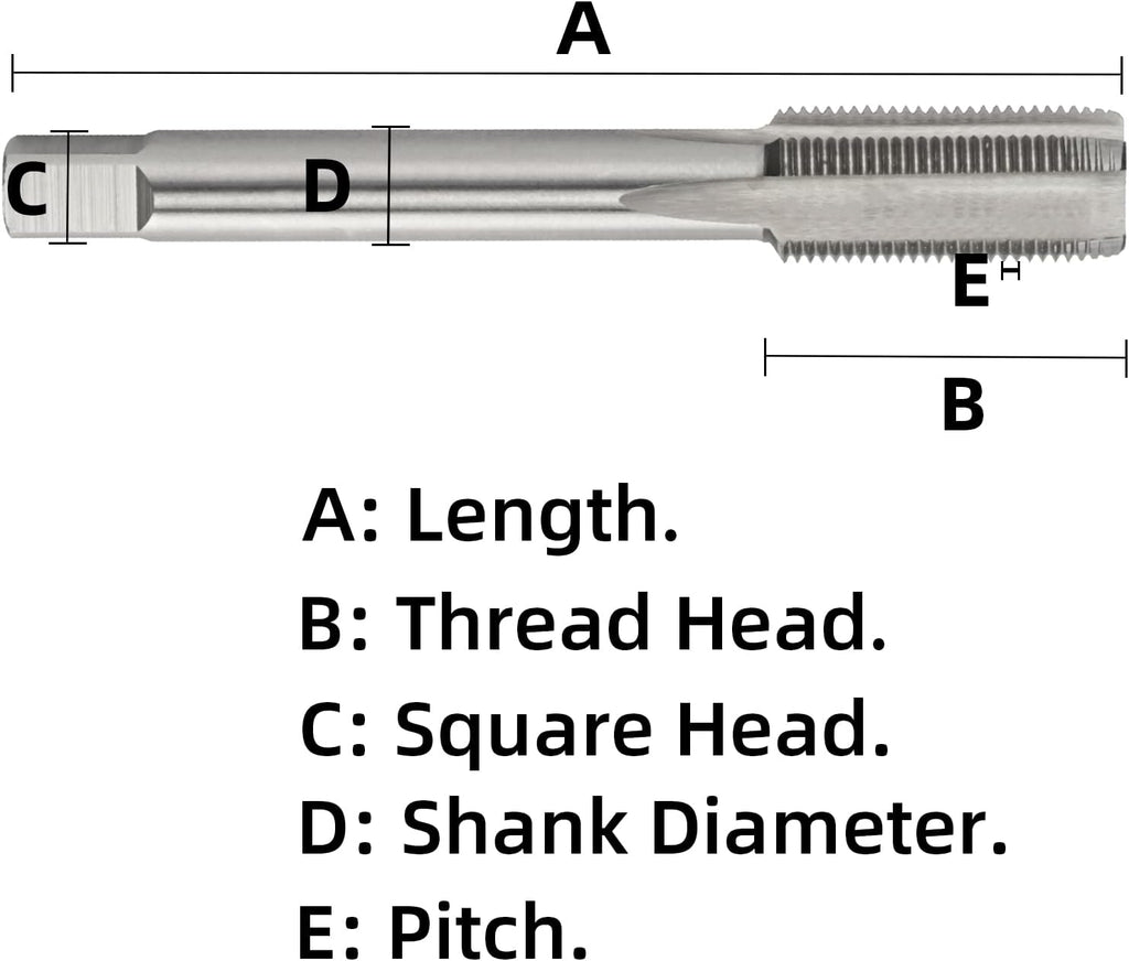 Metric M10X1.5 HSS Machine Tap Right Hand