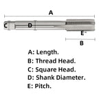 Aceteel HSS 5/8"-24 UNEF HSS Machine Tap Right Hand