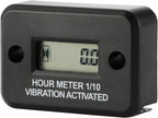 AIMILAR Vibration Hour Meter Gauge for Engine, Generator & Lawn Mower