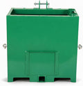 Tractor Ballast Box, 800 Lb Heavy Duty Steel 3 Point Ballast Hitch Box with 2" Quick Hitch Receiver, Category 1 Rear