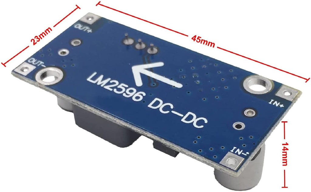 6 Pack LM2596 DC to DC High Efficiency Voltage Regulator 3.2-35V to 1.25-30V Buck Converter DIY Power Supply Step-Down Module