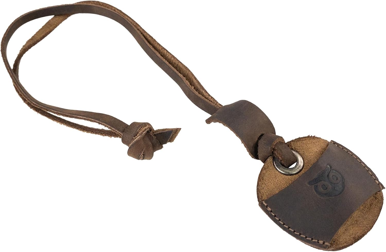 Eyeglasses Holder for Men and Women, Pen and Sunglasses Case, Full Grain Leather, Handmade Neck Strap