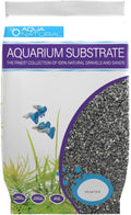 Aquarium Substrate, Pewter Black Gravel, 10lb
