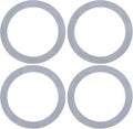4pcs Blender Gasket Replacement Rings Rubber Sealing Seal for Compatible Juicer and Blender Models, Sturdy Kitchen