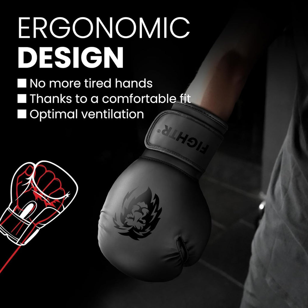 Boxing Gloves - Pro Training Sparring Gloves | Maximum Protection & Stability for Boxing, MMA, Muay Thai, Kickboxing