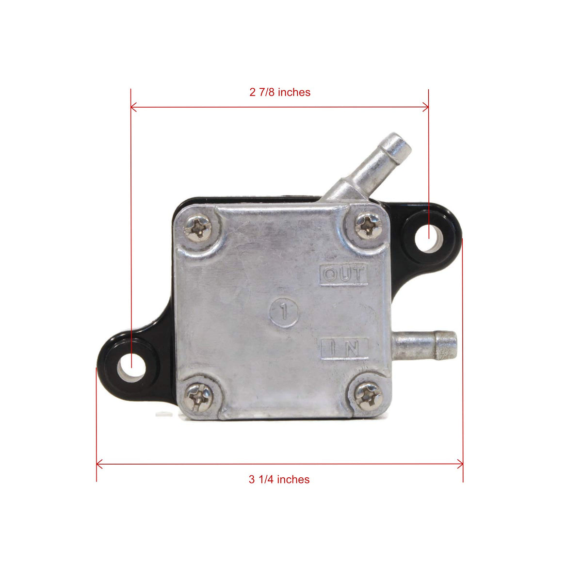 The ROP Shop Fuel Pump for Yamaha 66M-24471-01-00, 66M244710100 Diaphragm Outboard Marine Kit
