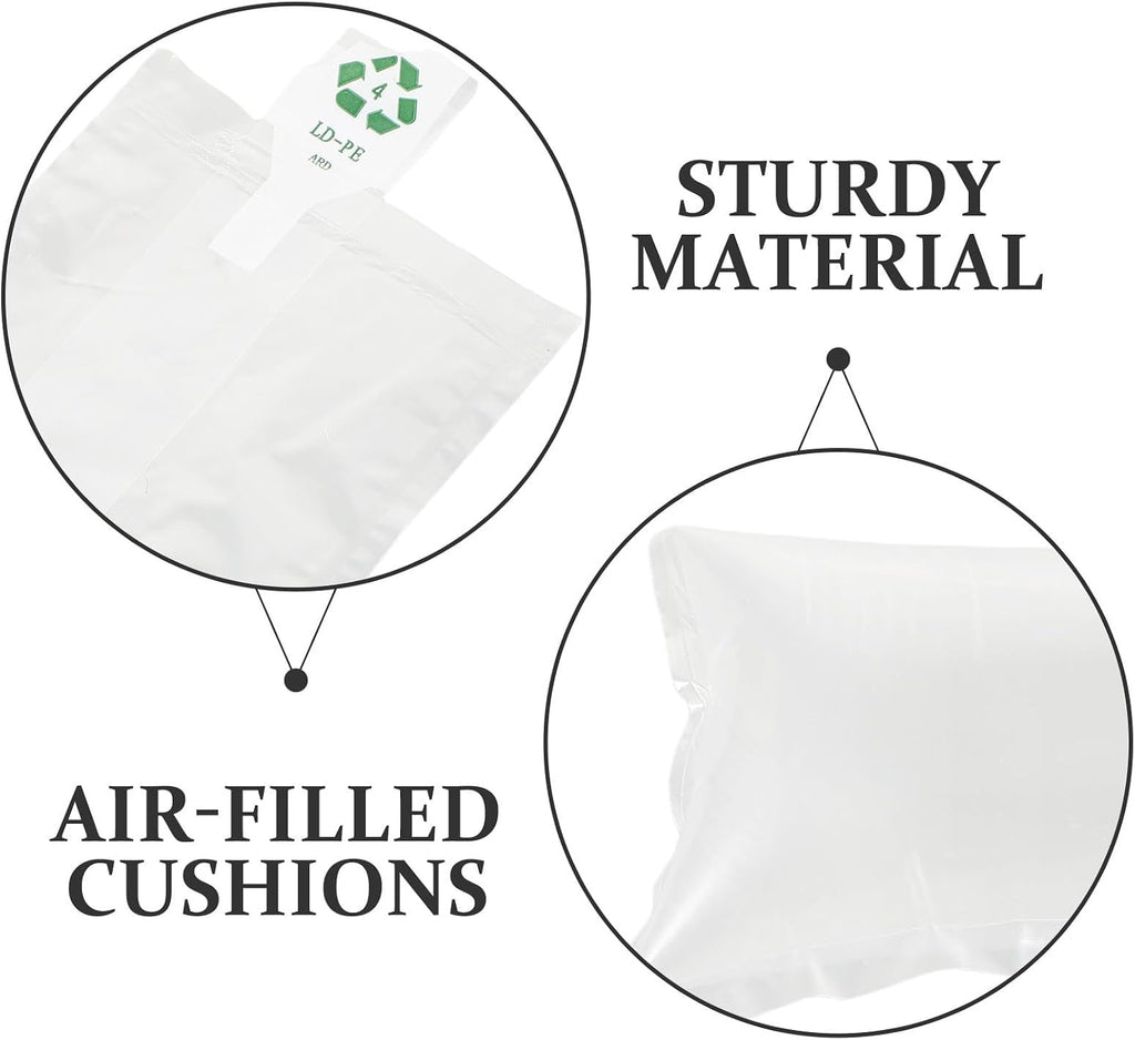 PE Protective Packaging Inflatable Air Column Bags 100pcs