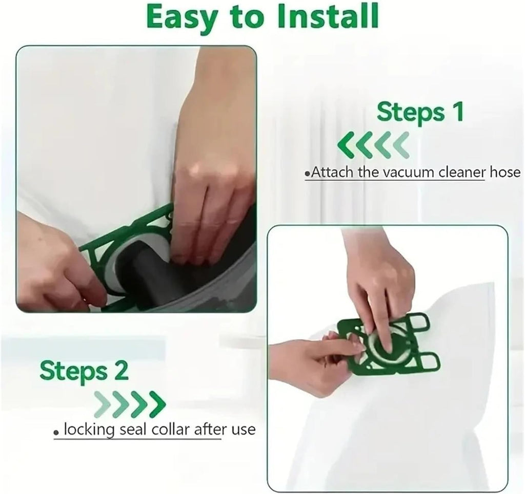 10-pack Vacuum Bags. Compatible For Hetty. Compatible For James.