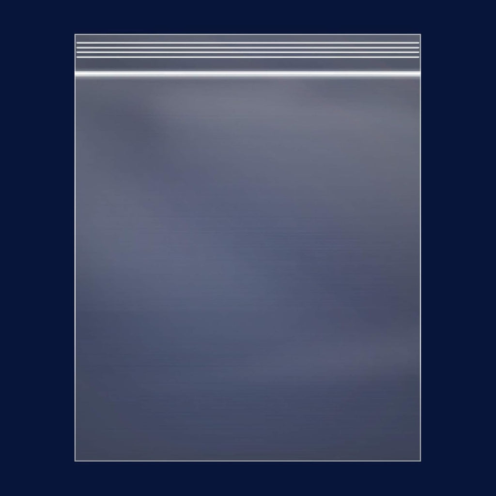 500 Count - 12" x 18" Large Clear Reclosable Zip Bags