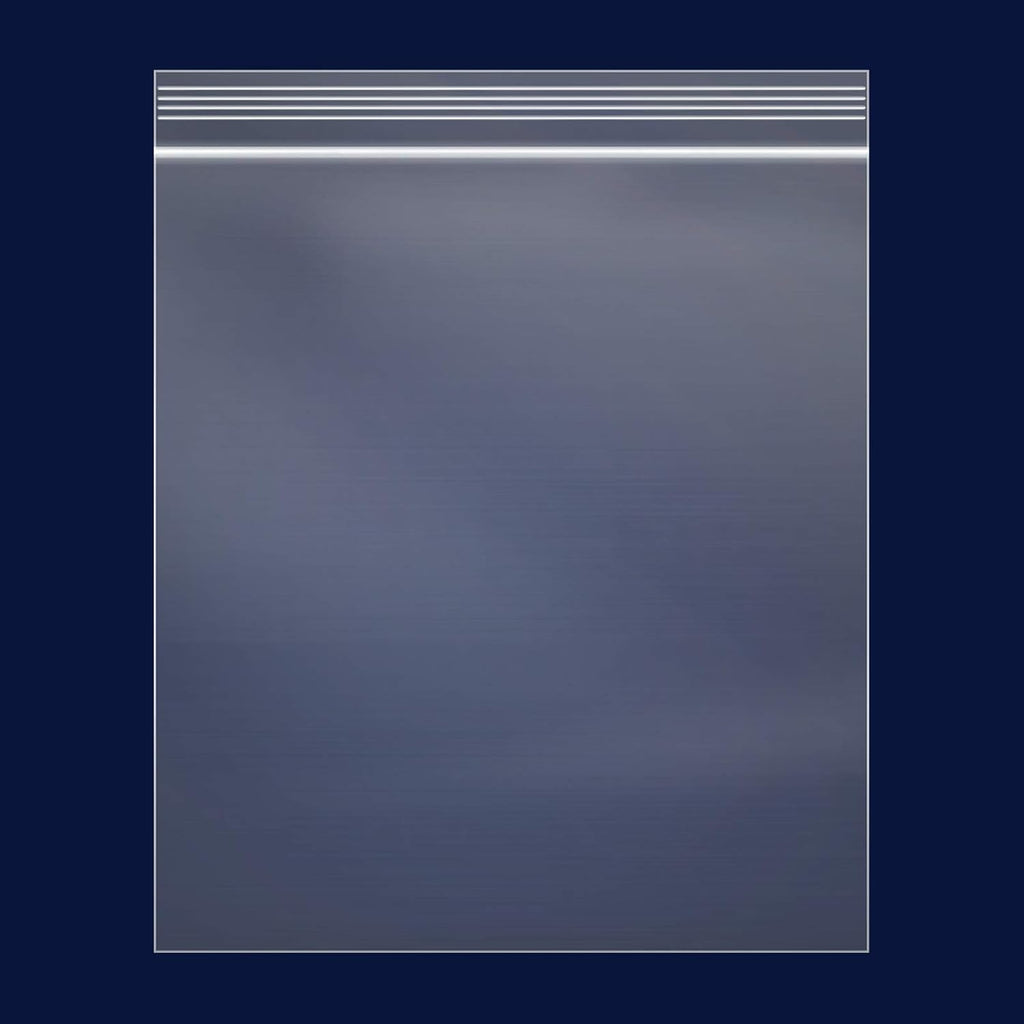 100 Count - 12" x 18" Large Clear Reclosable Zip Bags