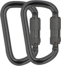Auto Locking Carabiner 45KN=10000lbs Heavy Duty Large Clip Climbing Carabiner Twist Lock Carabiners for Rock