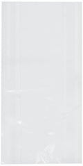 Gusseted Clear Poly Bags 4x2x8", 1 Mil, Case of 1000