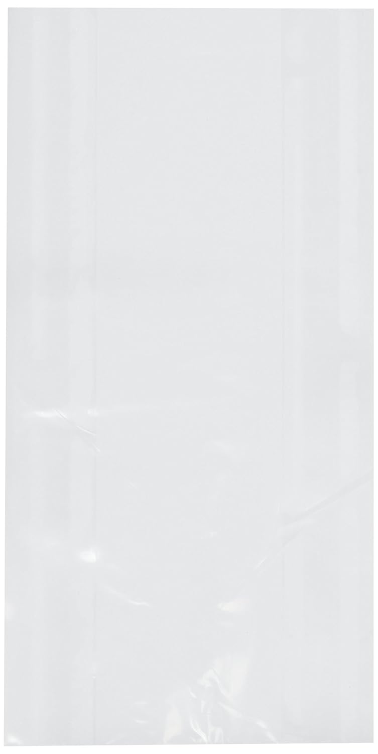 Gusseted Clear Poly Bags 4x2x8", 1 Mil, Case of 1000