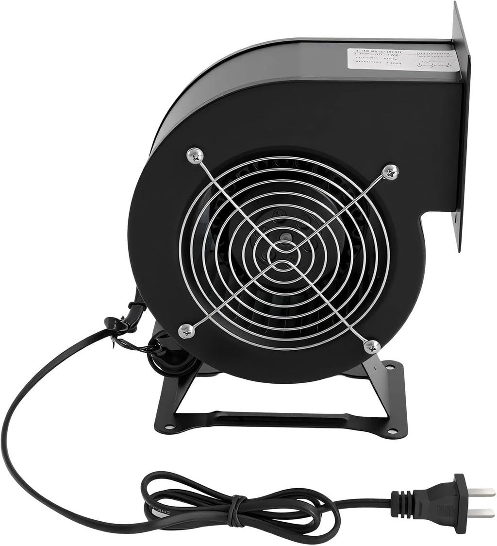 110V 120W Centrifugal Blower, 196CFM Squirrel Cage Fan, IP54