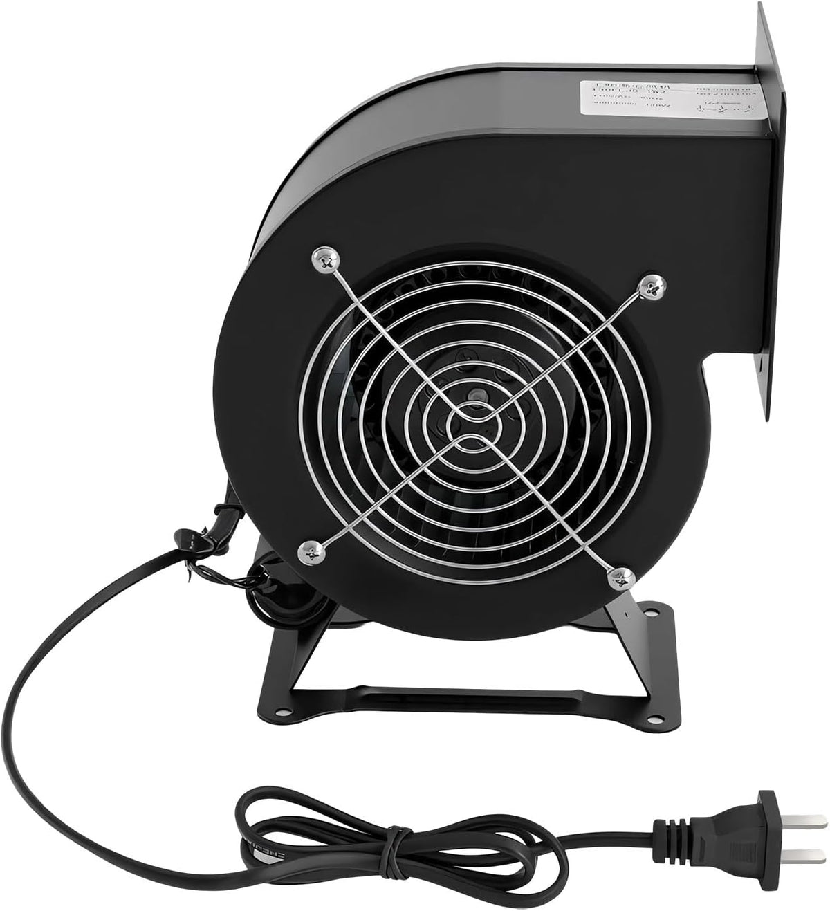 110V 120W Centrifugal Blower, 196CFM Squirrel Cage Fan, IP54