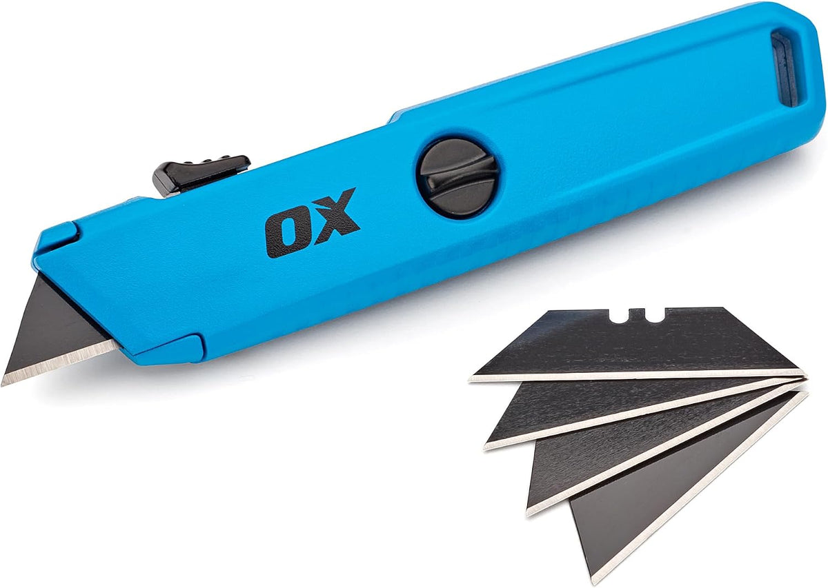 Self Retracting Utility Knife - Auto Retractable Box Cutter Safety Knife