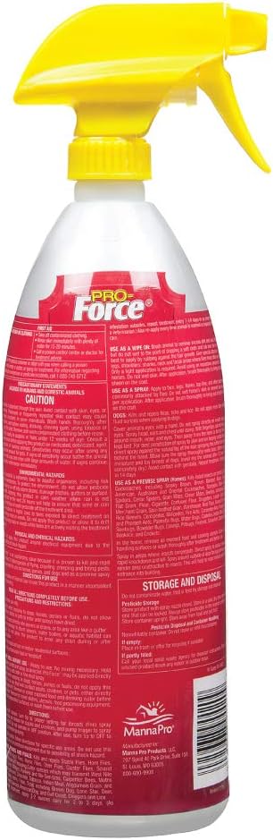 Pro-Force Horse Fly Spray, Ready-to-Use Formula, 32 oz