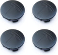 Wheel Center Hub Cap Kit with Tesla Emble Brand Center Caps for Model 3 Model Y with 20 Lug Nut Covers (4PCS) (Matte