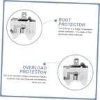 Refrigerator Starter Overload Protector 2pcs for Compressor Repairs
