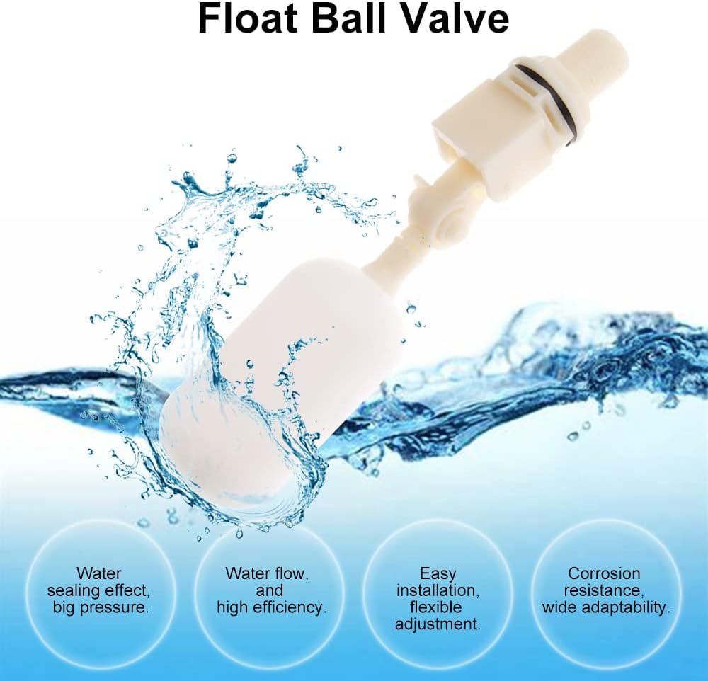 Water Float Walve 3/4" Female Adjustable Float Valve for Water Tanks, DN20