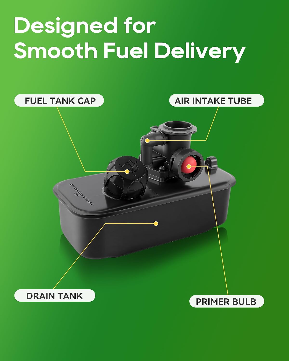 Carbhub 494406 Fuel Tank and 795477 Carburetor Replacement for 498809