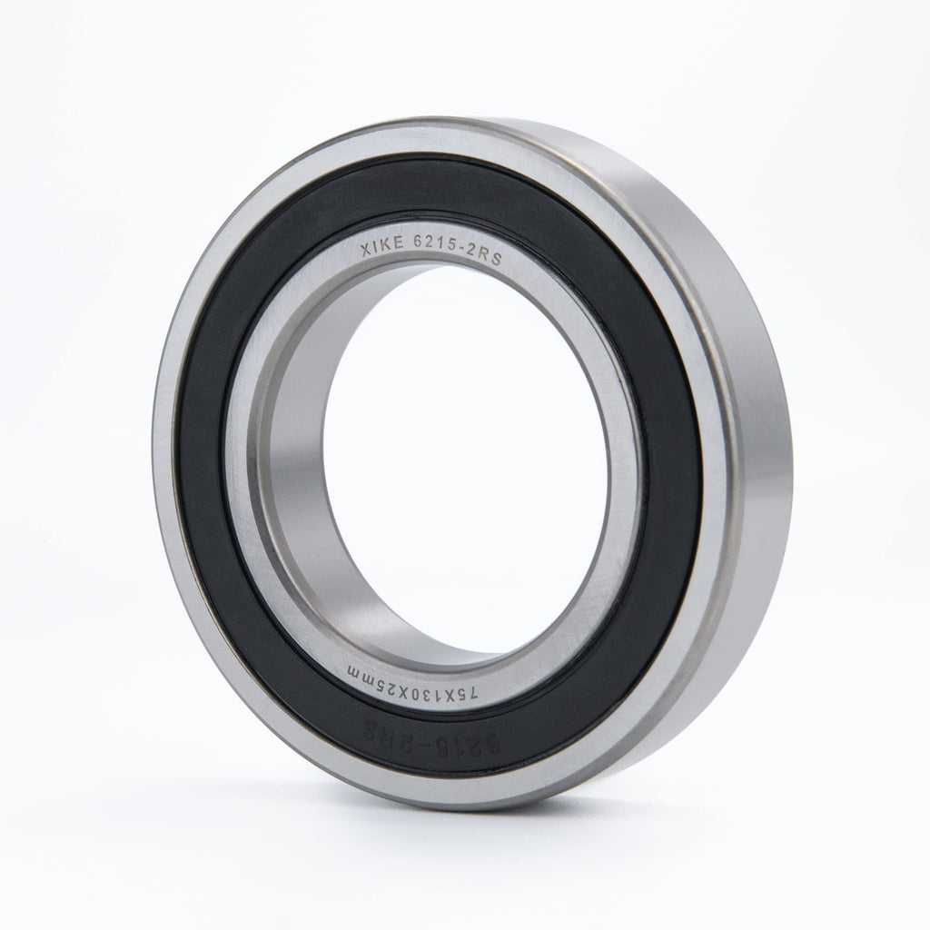 XiKe 6215-2RS Deep Groove Ball Bearing, 75x130x25mm (1-Pack)