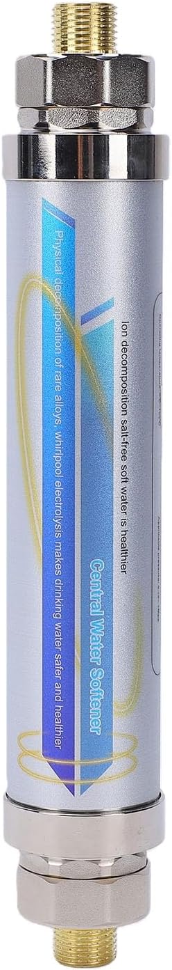 No Salt Water Softener, Stainless Steel Magnetic Water Descaler System for Whole House, Prevents Limescale in Pipes