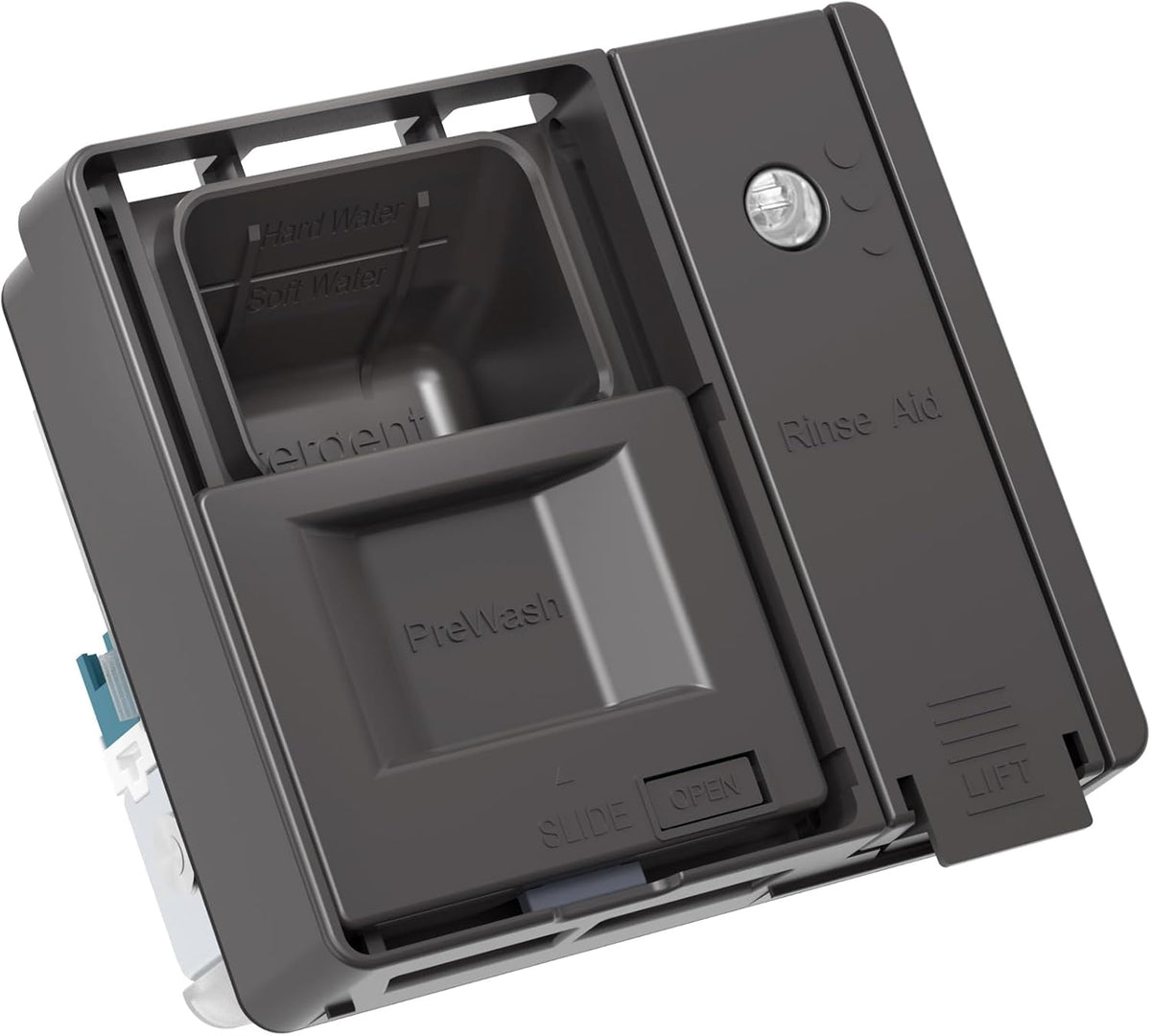 W10861000 Dishwasher Detergent Dispenser Replacement for Whirlpool, Kenmore, KitchenAid, Maytag - Replaces W10620296, W10620298, W10620299, W10861000VP, AP5999391