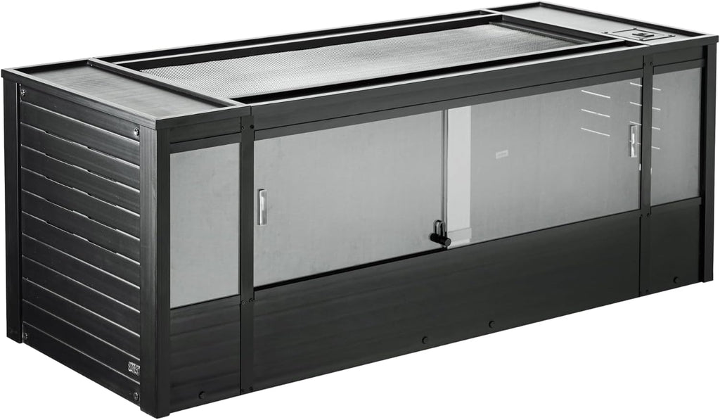 ECOFLEX 60" Mojave Reptile Enclosure, X-Large, Black