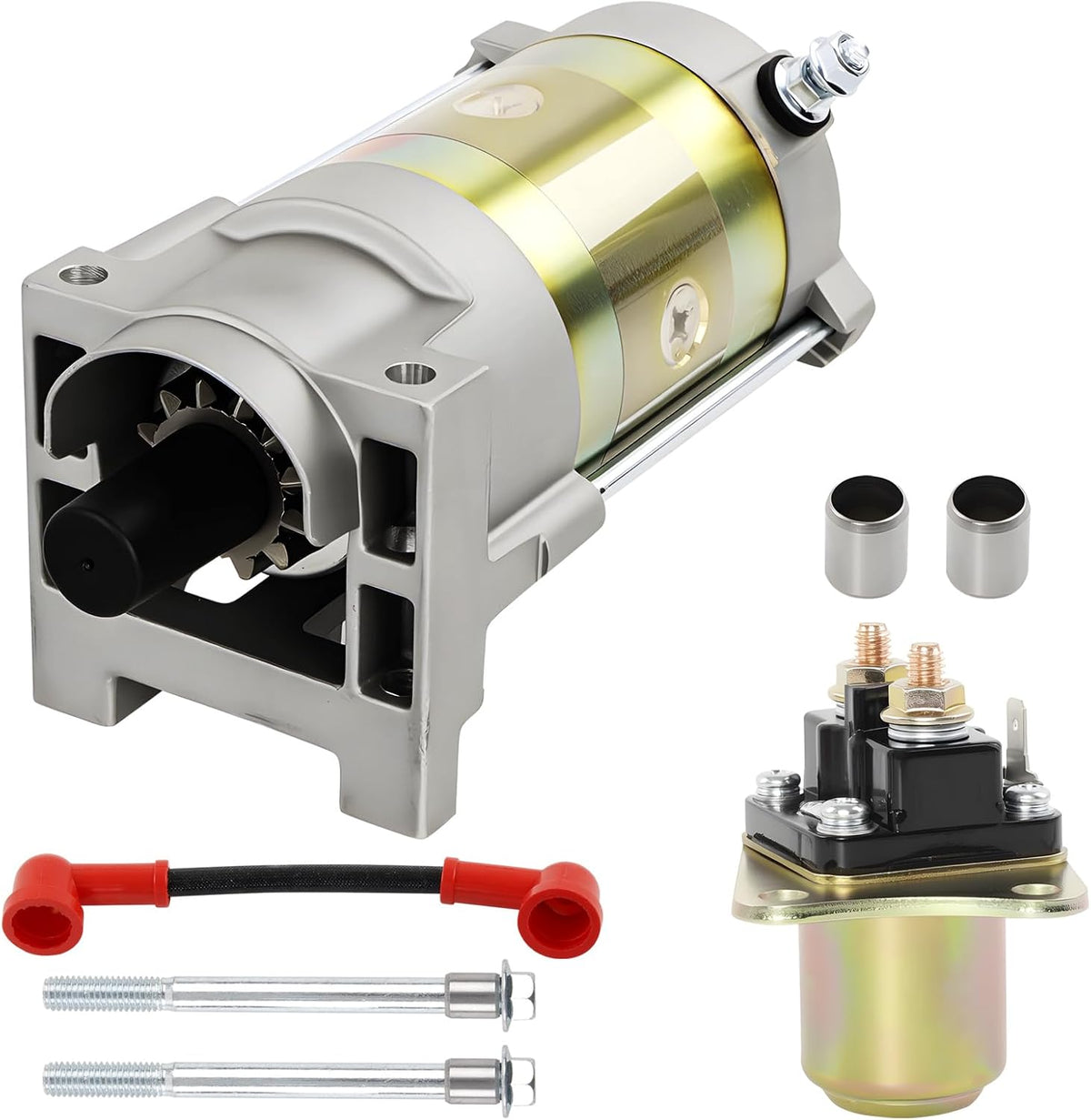 HQPASFY 925-06907 Electric Starter Motor fits MTD Cub Cadet