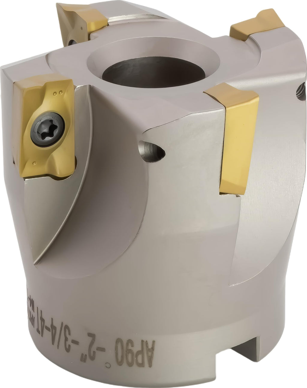 CME 2" 90° Indexable Face Mill, Incl 4 APKT1604 Inserts