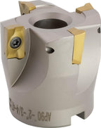 CME 2" 90° Indexable Face Mill, Incl 4 APKT1604 Inserts