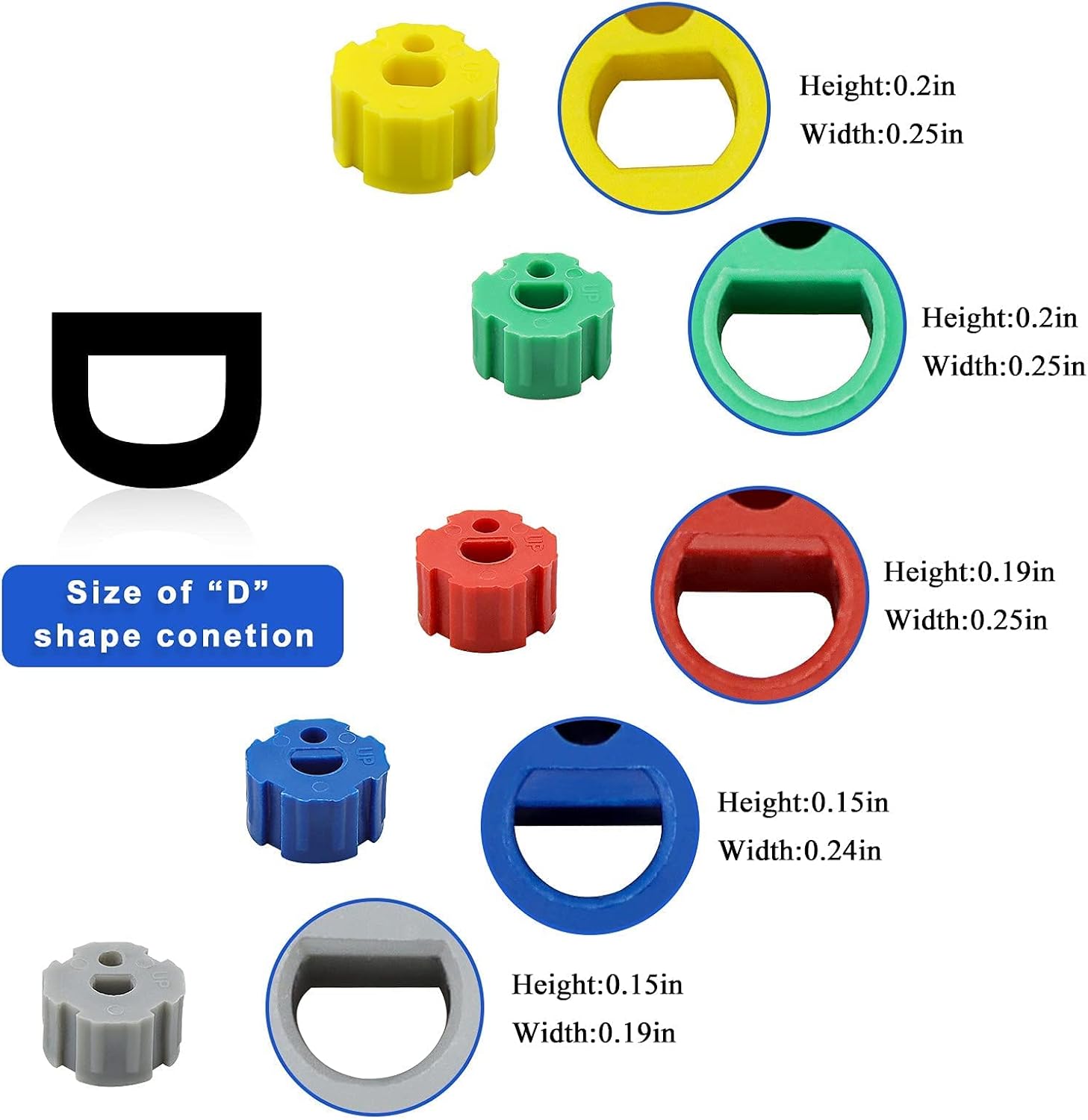 Electric Range Burner Knob Kit KN002 RKE Electric Range Oven Knob Handle Kit Compatible with Whirlpool Gas Stove