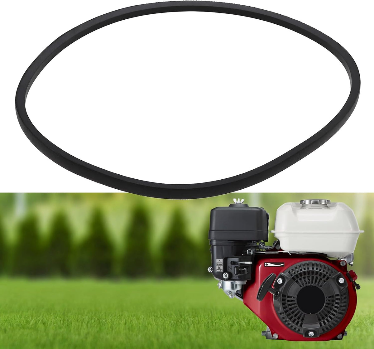 Lawn Mower Drive Belt RL534TR Compatible with HONDA GCV160 Engine