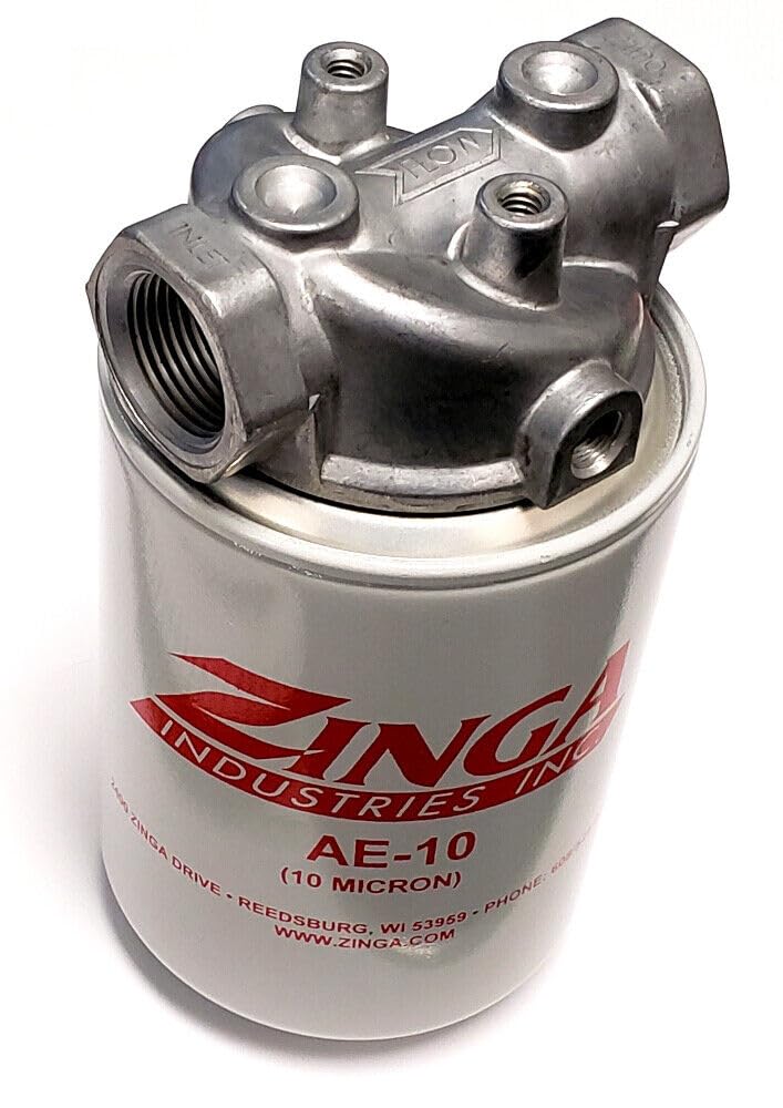 Zinga Filter Assembly - 3/4 NPT Housing with 10 Micron Filter
