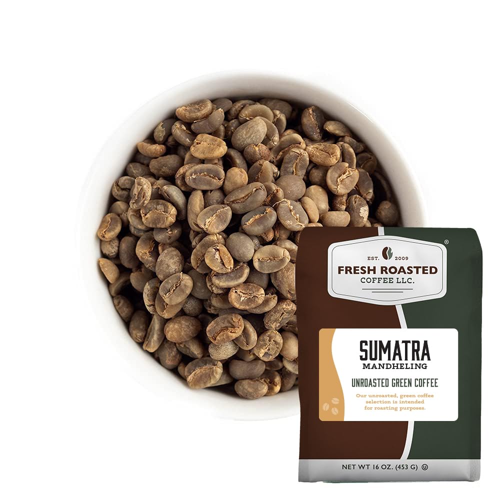 Adventurer Unroasted Green Coffee Beans Home Roasting Starter Kit, Variety 4-Pack, Kosher, 4 lb (Four 1 lb Bags)