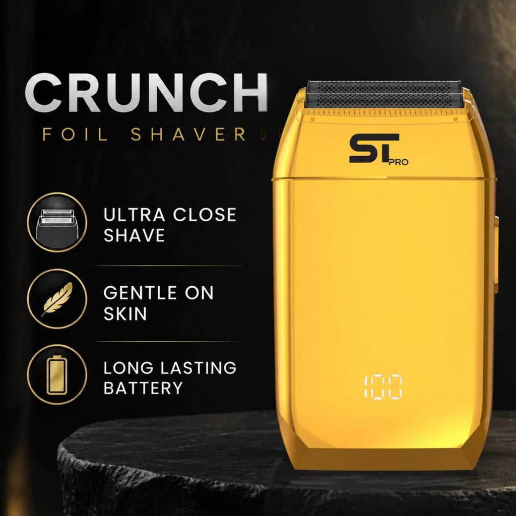Crunch Waterproof Double Foil Shaver for Men STF602