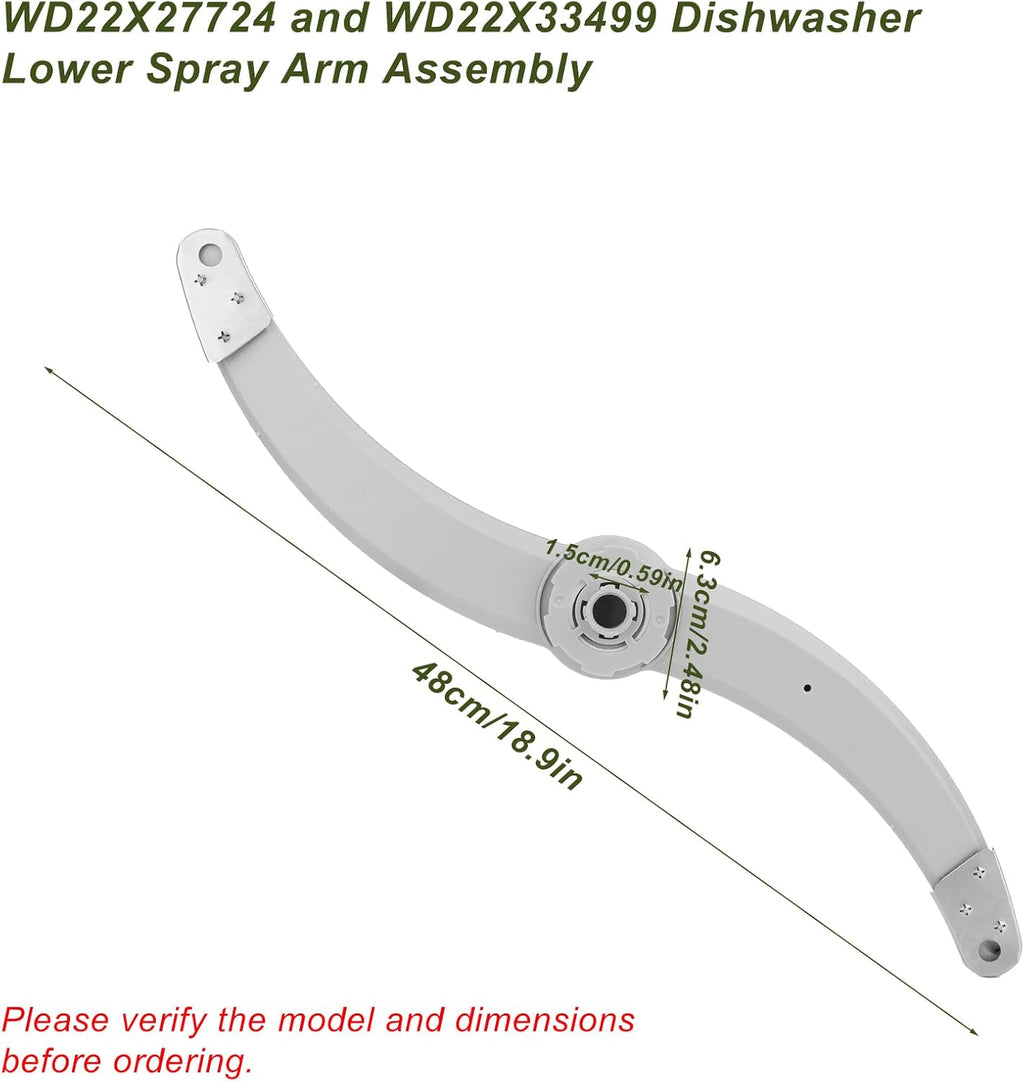 Dishwasher Lower Spray Arm Replacement for GE Hotpoint Haier