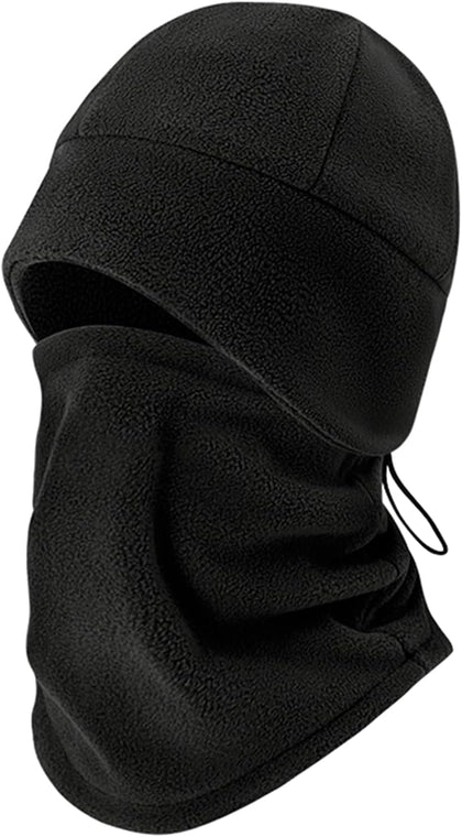 Winter Beanie Hat Scarf Set with Ear Flaps for Men Women Fleece Lined Skull Cap Balaclava Windproof Neck Warmer Gaiter