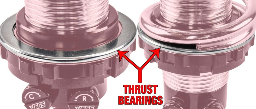 Coil-Over Shock Roller Thrust Bearings