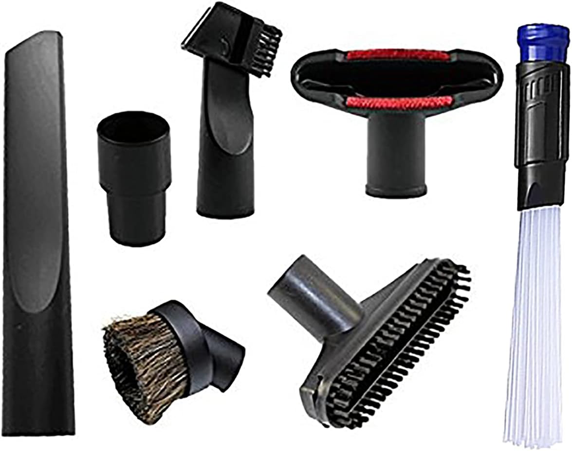1 1/4 inch Vacuum Attachments Brushes Kit 1-1/4 inch 1-3/8 inch Vacuum Cleaner Accessories for 32mm and 35mm Standard