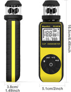 Wind Cup Anemometer 1.5-93MPH, Digital Wind Speed Meter RQ-881M