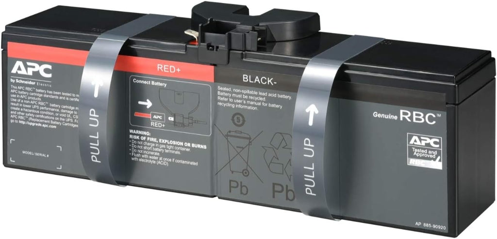 APC Genuine UPS Replacement Battery APCRBC163 for Sine Wave UPS BR1500MS2