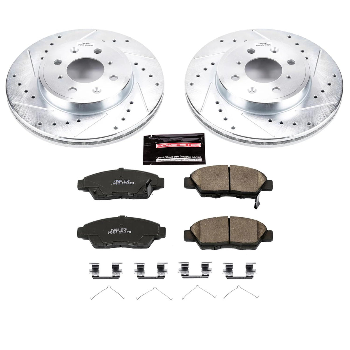 PowerStop Z23 Performance Brake Pad & Rotor Kit Front K7032
