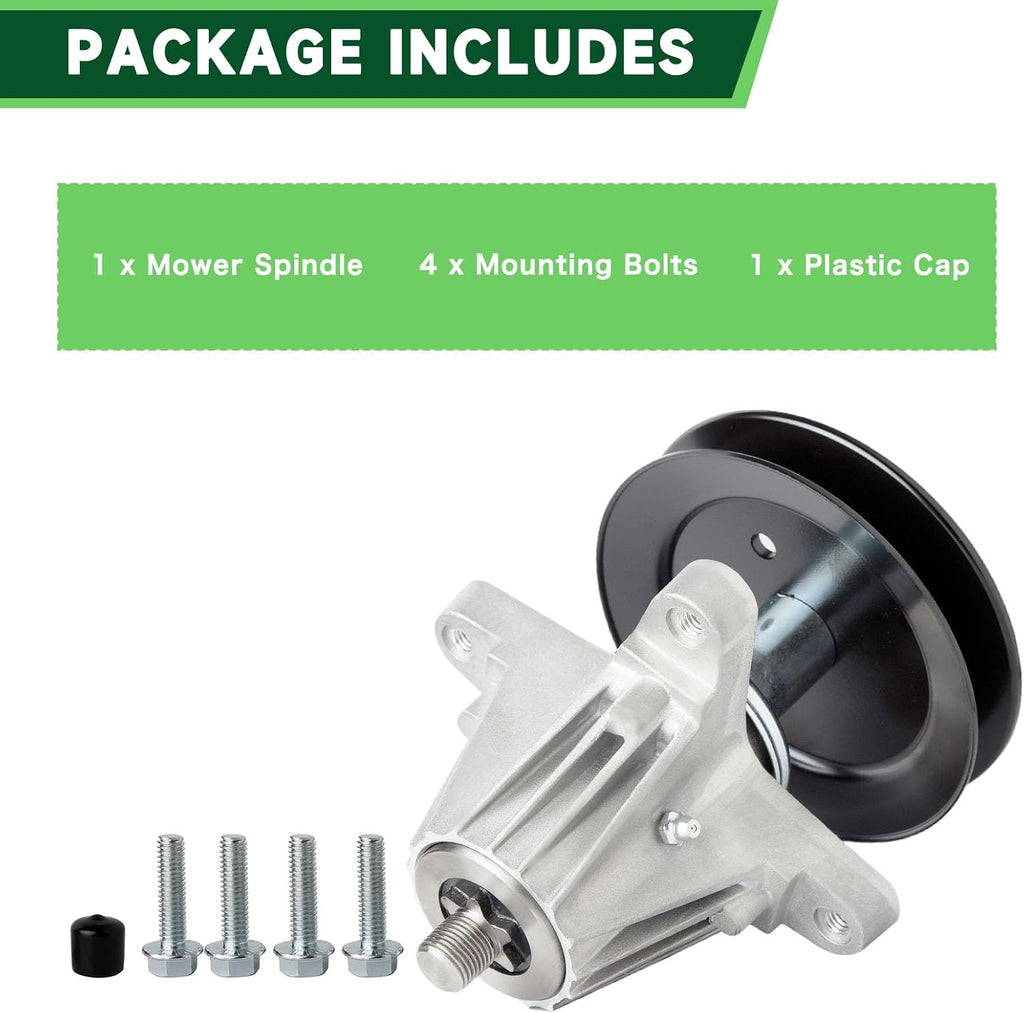 618-06980 918-06980 Spindle Assembly Fit for 50" Deck Cub Cadet ZT1-50 XT1-50 GT50 RZT-50 L50 S50 Troy-Bilt Super Mustang 50 Inch Deck Craftsman G8200 Z550 Zero Turn Mower Parts
