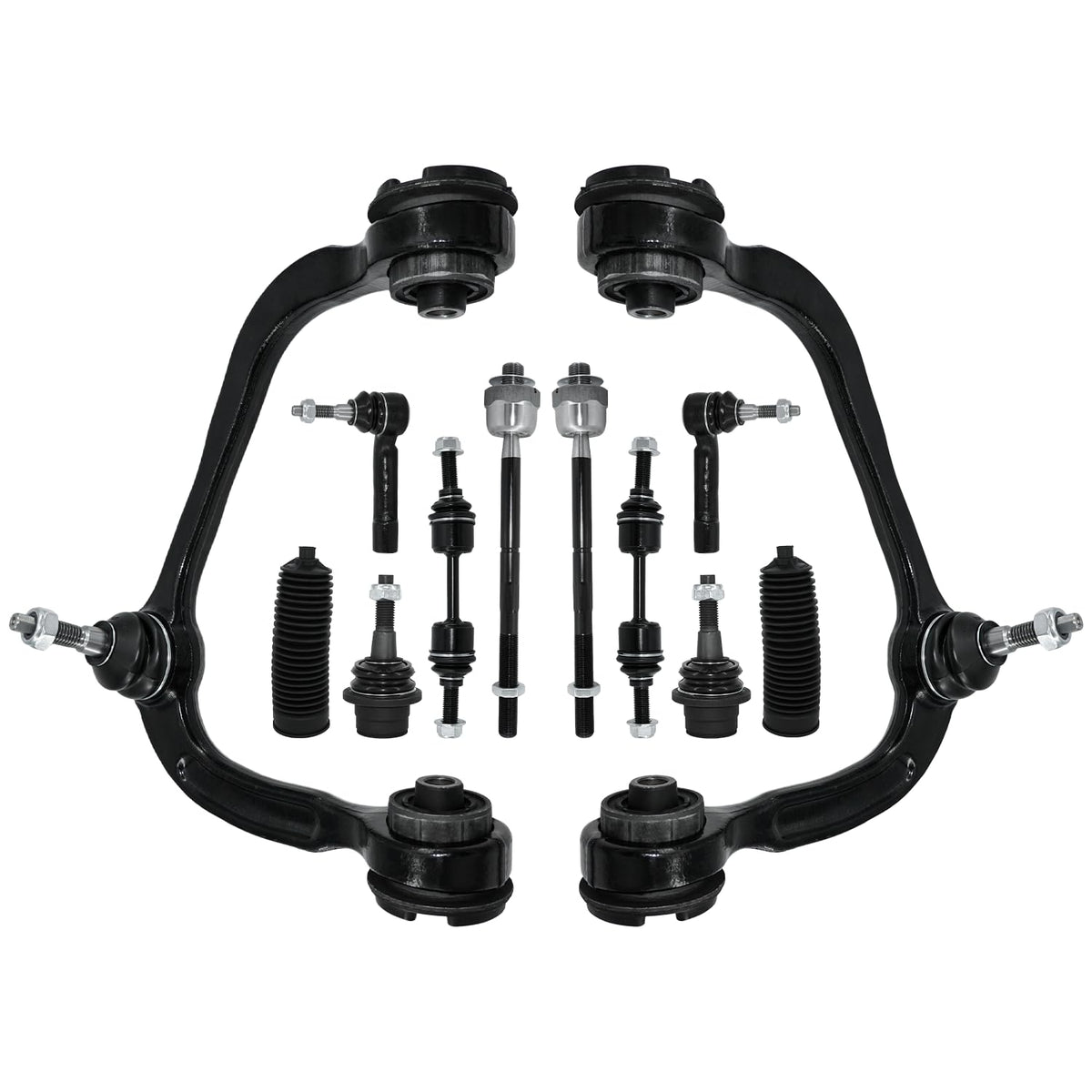 HAWK BROTHER Front Upper Control Arm Suspension Kit 12PCS