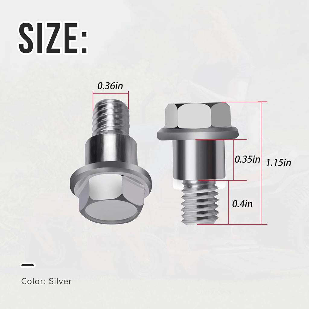 532196539 Shoulder Bolts,Strength Stainless Steel,2Pcs