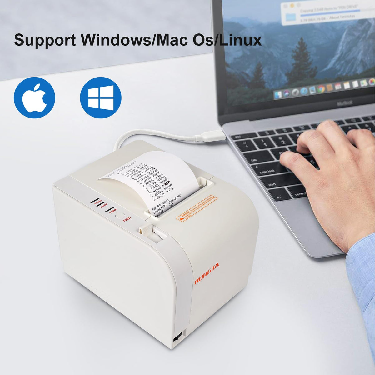 Thermal Receipt Printer, 80mm Receipt Printers, Thermal Pos Printer