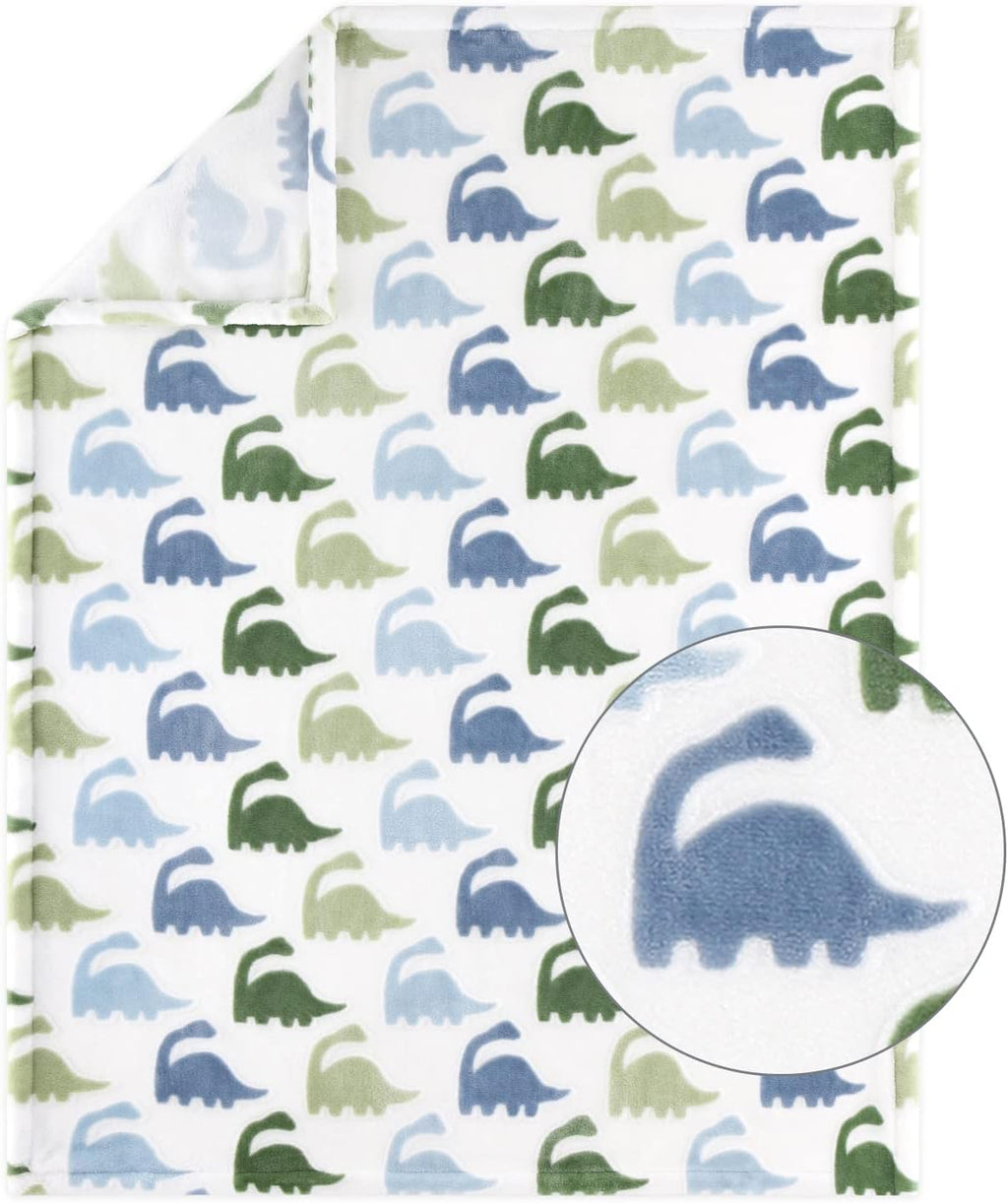 5 Piece Baby Crib Bedding Set for Boys - Newborn, Infant & Toddler Nursery Bed Set Decor with Fitted Crib Sheets